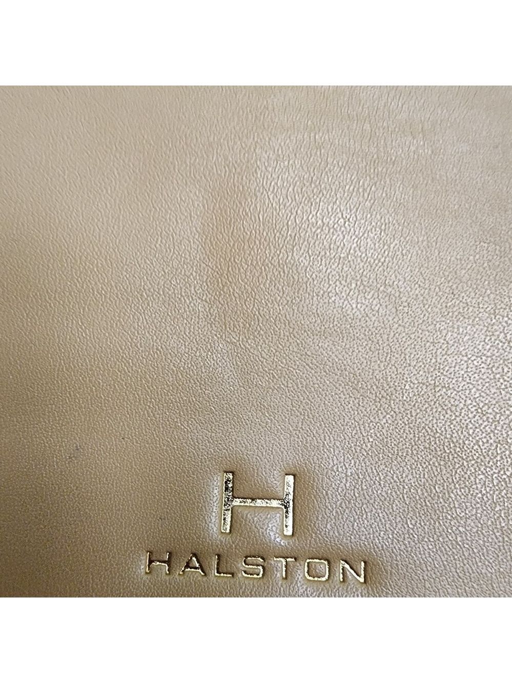 H by Halston Tan Handbag Satchel - Picture 10 of 11